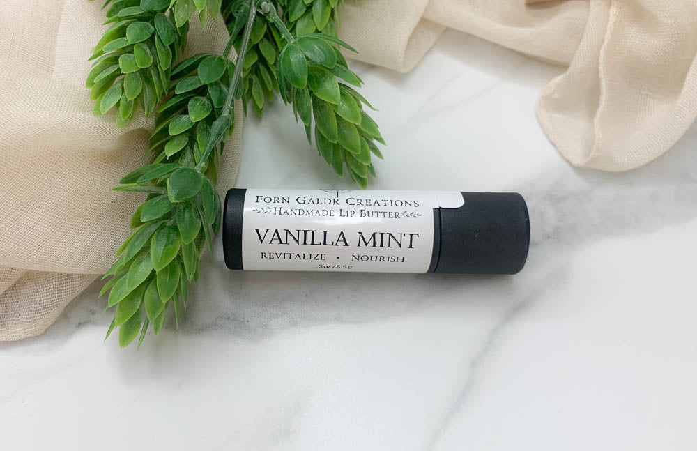 Vanilla Mint Handmade Lip Butter